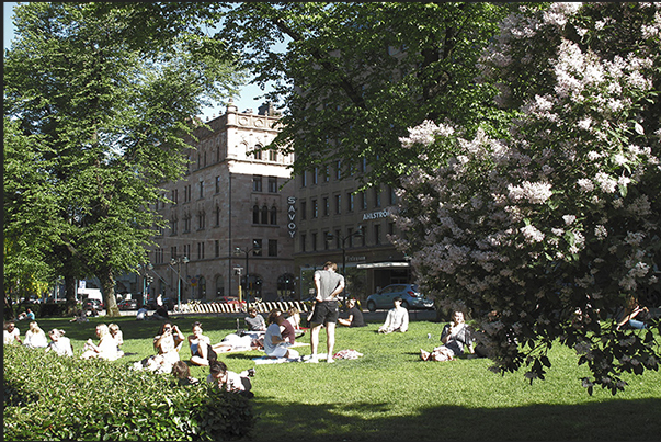 Esplanadi Park, the great green space of the city Esplanadi Park, the great green space of the city