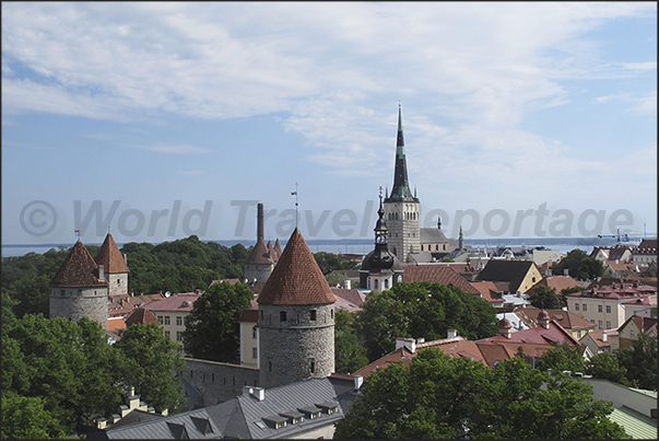 Panorama of the ancient town