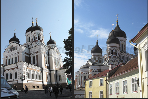 The Alexander Nevsky Orthodox Cathedral on Toompea Hill