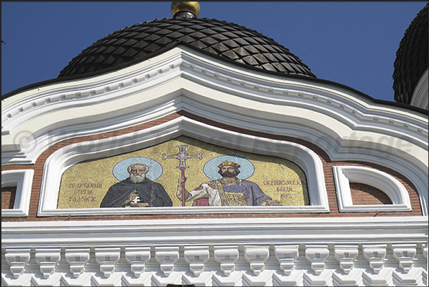 The Alexander Nevsky Orthodox Cathedral on Toompea Hill The Alexander Nevsky Orthodox Cathedral on Toompea Hill