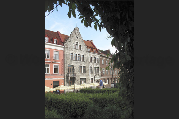 Palaces around Town Hall square