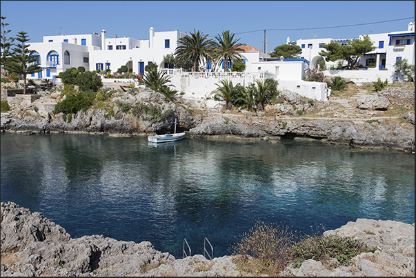 The village of Avlemonas south east coast The village of Avlemonas south east coast