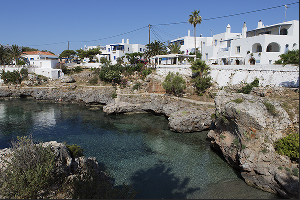 The village of Avlemonas south east coast The village of Avlemonas south east coast