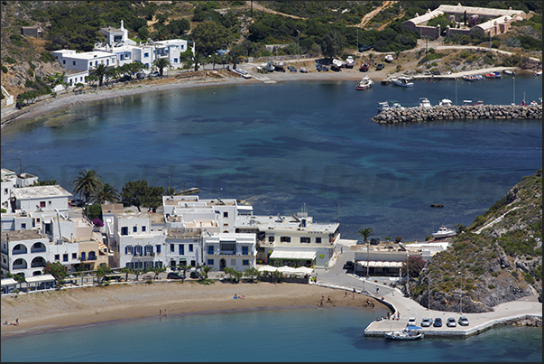 The village and the bay of Kapsali on the southern tip of the island The village and the bay of Kapsali on the southern tip of the island
