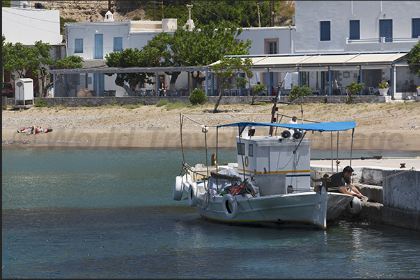 The beach of Kapsali