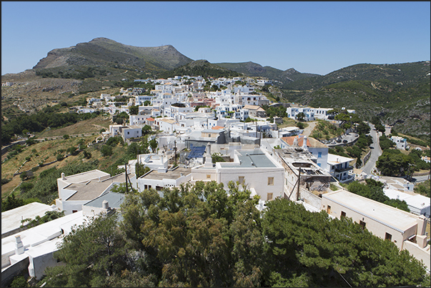 Hora, the capital of the island Hora, the capital of the island