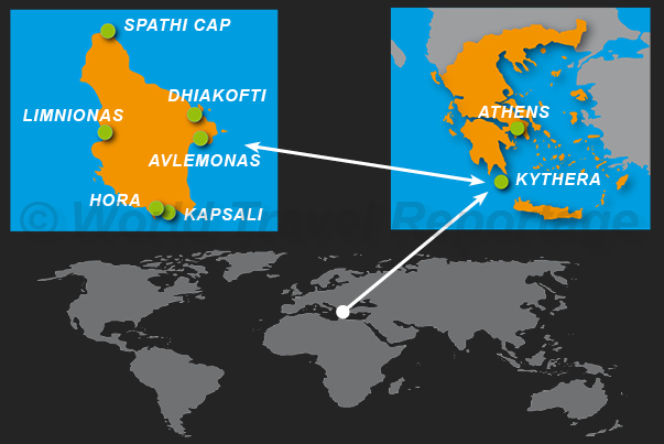 Where is Kythera Island Where is Kythera Island