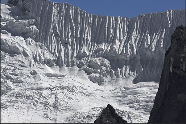 Mount Peak 38 glacier also called Shar Tse (7591 m) Mount Peak 38 glacier also called Shar Tse (7591 m)