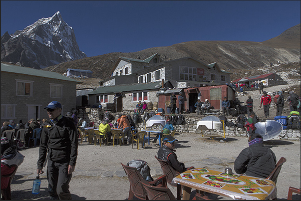 The little village of Thokla (4620 m) The little village of Thokla (4620 m)
