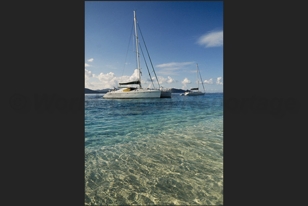 Night moored near Prickly Pear Island