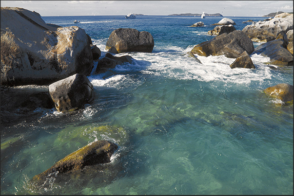 Virgin Gorda Island. The Bath Park Virgin Gorda Island. The Bath Park