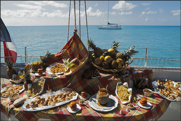 Lunch on board