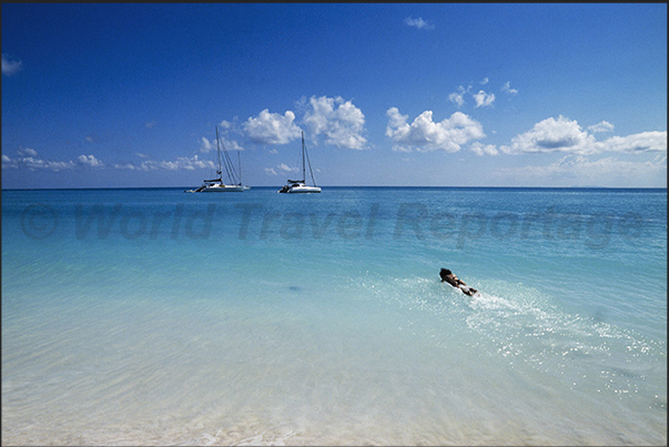 The beautiful sea of Anegada Island