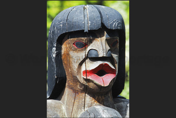 In the Indian Cultural Centre of Duncan, is possible to know the meanings of figures represented on the totems