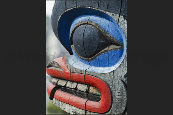 The totem helps to know the history and culture of the tribes living in the area The totem helps to know the history and culture of the tribes living in the area
