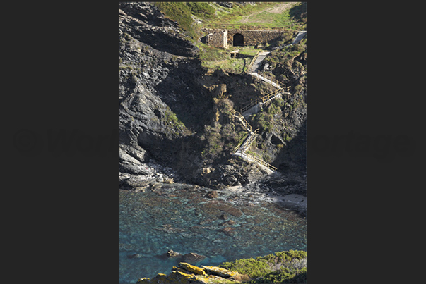 Nurra Coast. Following the coastal path between Stintino and the mining village of Argentiera, you reach the Bay of Lampianu