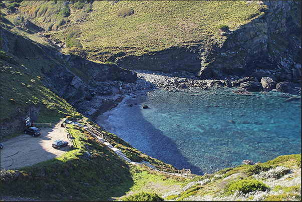 Nurra Coast. Following the coastal path between Stintino and the mining village of Argentiera, you reach the Bay of Lampianu