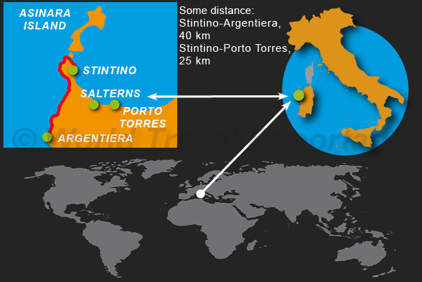 Where is the path from Stintino to Argentiera Where is the path from Stintino to Argentiera