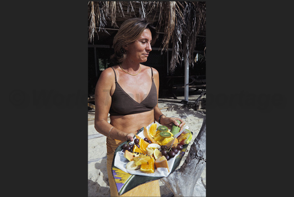 Lunch at Pinel Island Lunch at Pinel Island