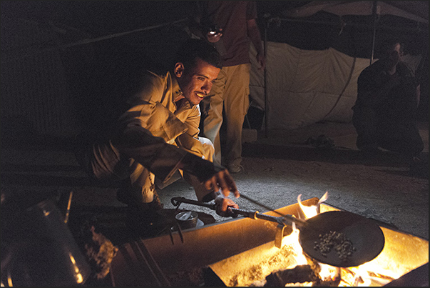 Cooking In the Tent