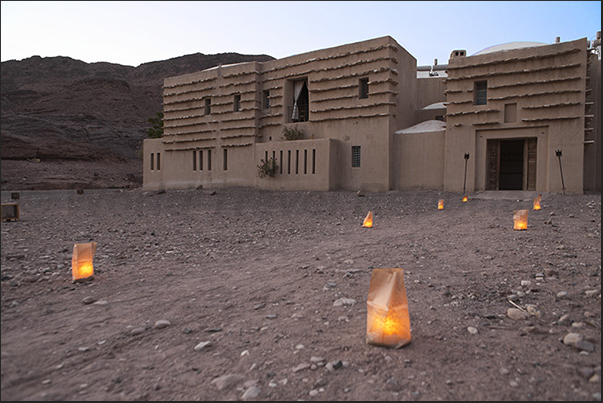Feynan Ecolodge Hotel at the end of Dana Valley Feynan Ecolodge Hotel at the end of Dana Valley