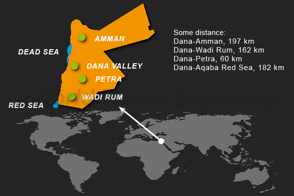 Where is Dana Valley Where is Dana Valley