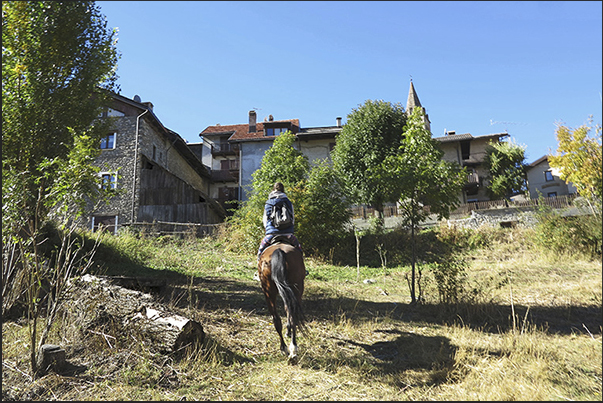 Arrival at Chateau Beaulard