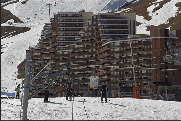 La Mongie ski resort La Mongie ski resort
