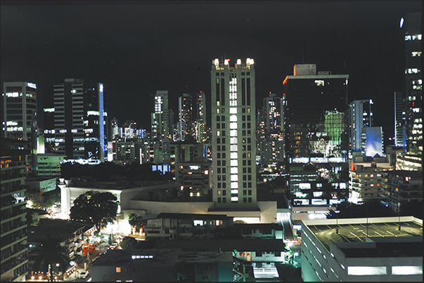 Panama City by night