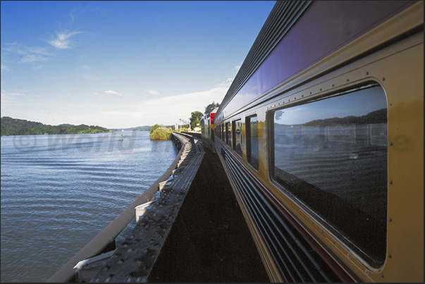 Panama Canal Railway from Panama City to Colon Panama Canal Railway from Panama City to Colon