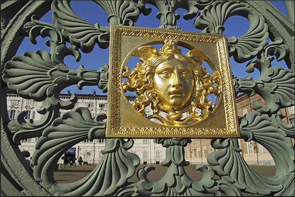 Historic palace of Savoy House Detail of the cancel