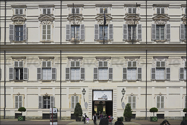 Entrance to the historic palace of Savoy House