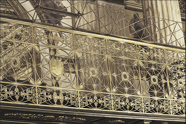 Ballroom (19th Century). Loggia of the orchestra Ballroom (19th Century). Loggia of the orchestra