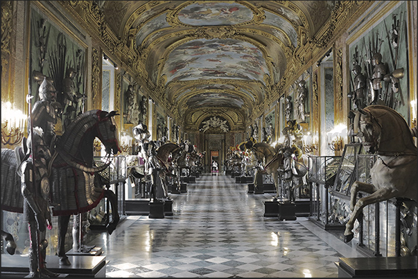 Royal Armoury. Collection of medieval weapons, weapons of the Napoleonic period and arms of the Sabaudian Sovereigns