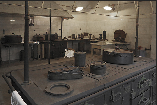 The kitchens of the Royal Palace