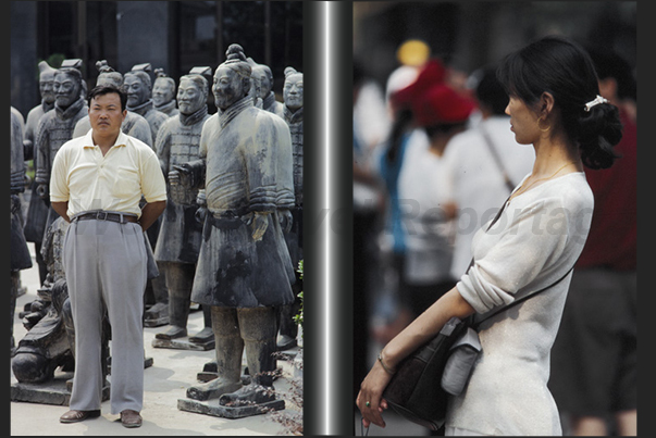 In Xian between ancient and modern