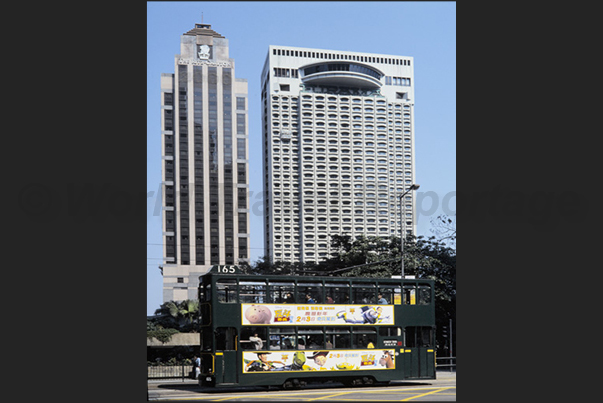 An old Ding-dings tram often used by tourists to visit the city