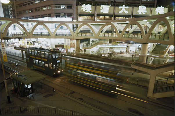 The stop at Pennington Street in the shopping district is the busiest for tourists