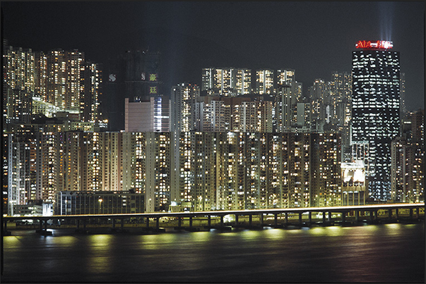 In town there is not only the famous skyline but also the outlying areas offer a beautiful show of lights and colors In town there is not only the famous skyline but also the outlying areas offer a beautiful show of lights and colors