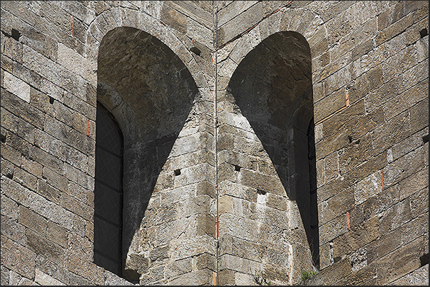 The perfect joints of the stones are one of the architectural features of the abbey The perfect joints of the stones are one of the architectural features of the abbey