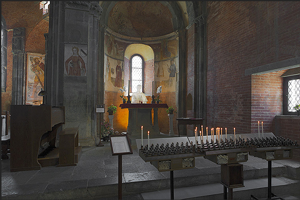 The church of the abbey of Sacra of San Michele