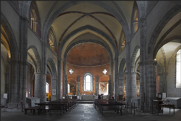 The church of the abbey of Sacra of San Michele The church of the abbey of Sacra of San Michele