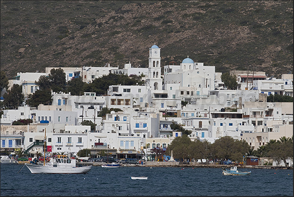 Adamantas, the port of Milos Island Adamantas, the port of Milos Island