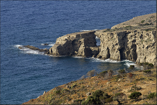 Only long and winding paths lead to the bays of the south west coast of the island Only long and winding paths lead to the bays of the south west coast of the island