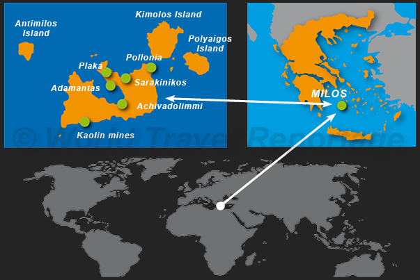 Where is Milos Island Where is Milos Island