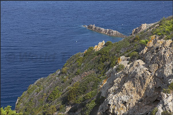 Pointe de la Galere, tip north east of the island