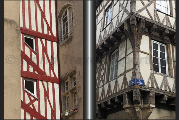 Chalon sur Saône. Glimpses of the medieval village Chalon sur Saône. Glimpses of the medieval village
