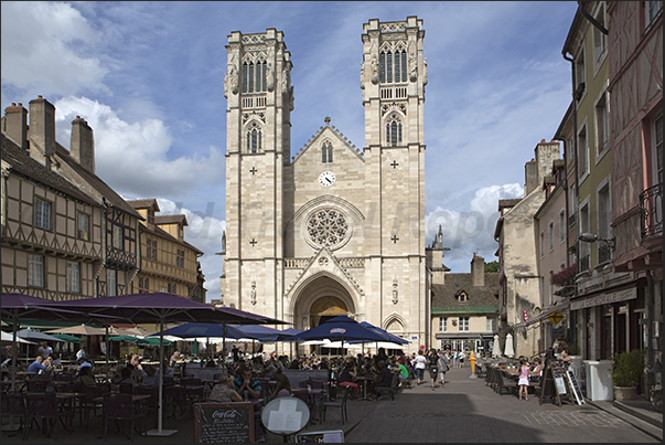 Chalon sur Saône. Saint Vincent Cathedral Chalon sur Saône. Saint Vincent Cathedral