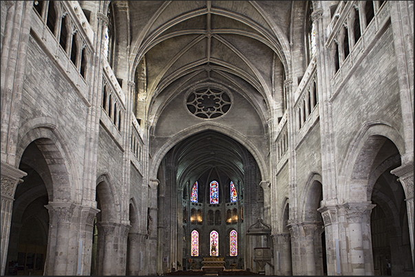 Chalon sur Saône. Saint Vincent Cathedral Chalon sur Saône. Saint Vincent Cathedral