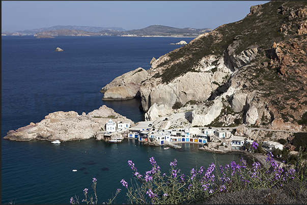 Firopotamos Bay northeast coast of the peninsula of Cape Kambanes